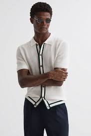 Mercerised Interlock Colour Block T-Shirt